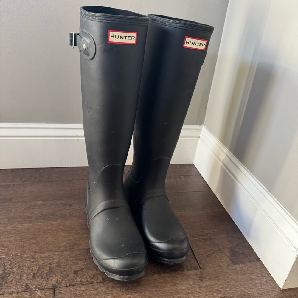 Hunter Black Boots